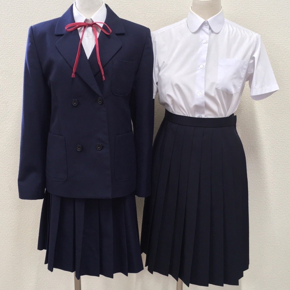 話題の人気 AT590-2(中古)栃木県 下野市立国分寺中学校 7点セット /165A/W69 学生服