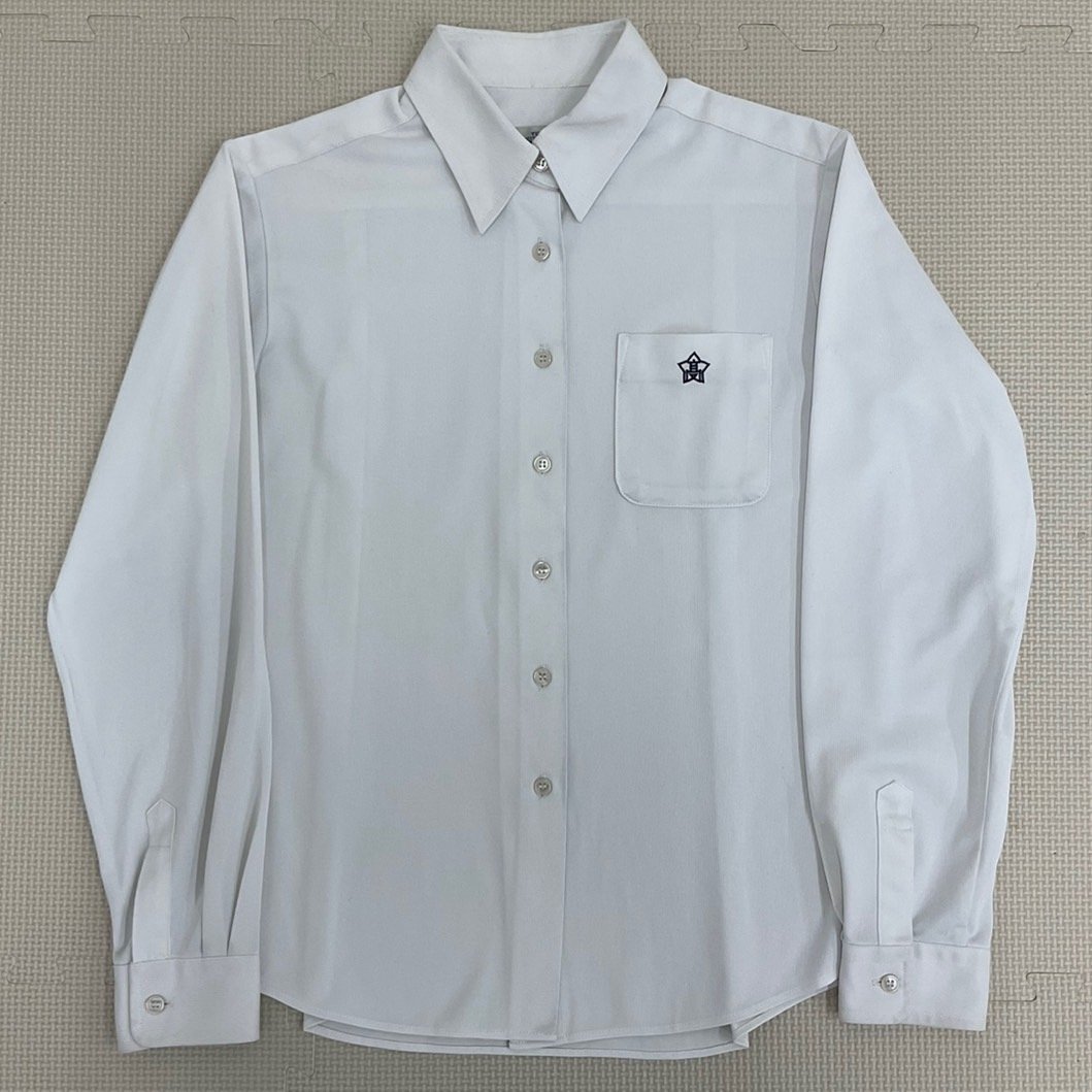 T)U777 (中古) 新潟県 巻高校 ブラウス スカート 2点セット T)U777 (中古) 新潟県 巻高校 ブラウス スカート 2点セット
