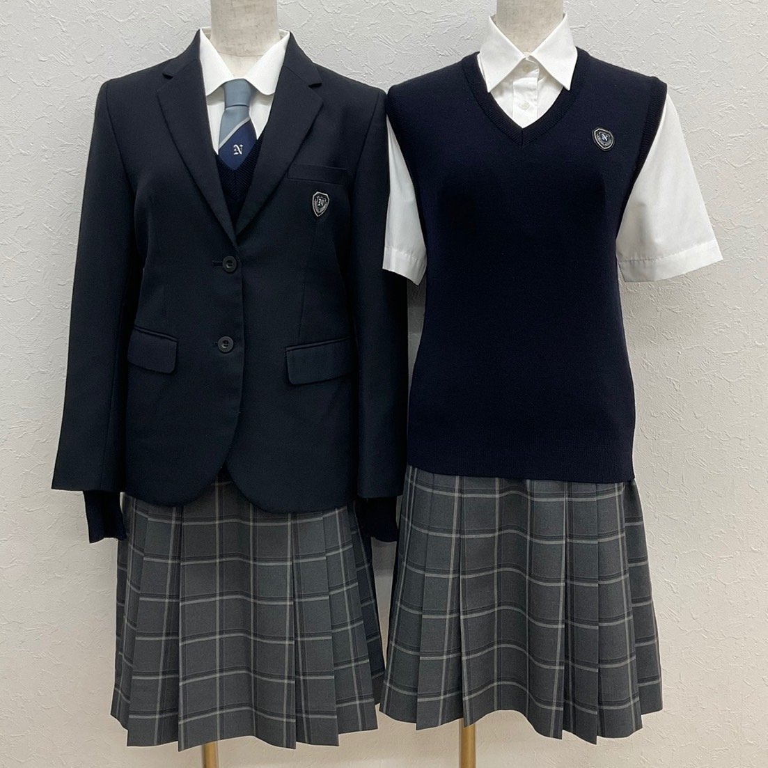 新品本物 UT255-1(中古)栃木県 8点セット/旧制服/S/M/7/W60/W63 那須高校 学生服