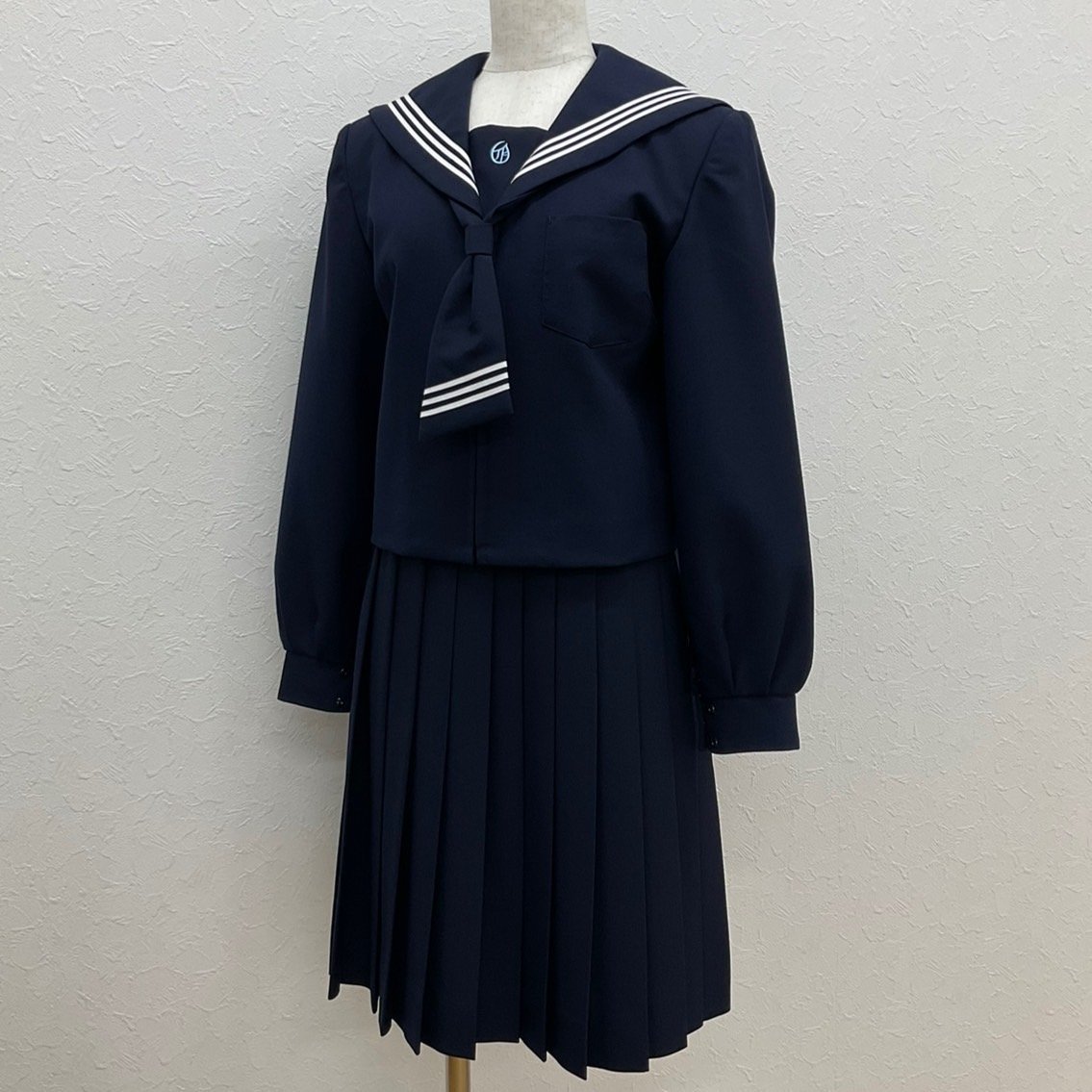 出産祝いなども豊富 大分県 (中古) US610 大分市立 /160A/W63 3点セット 大在中学校 学生服