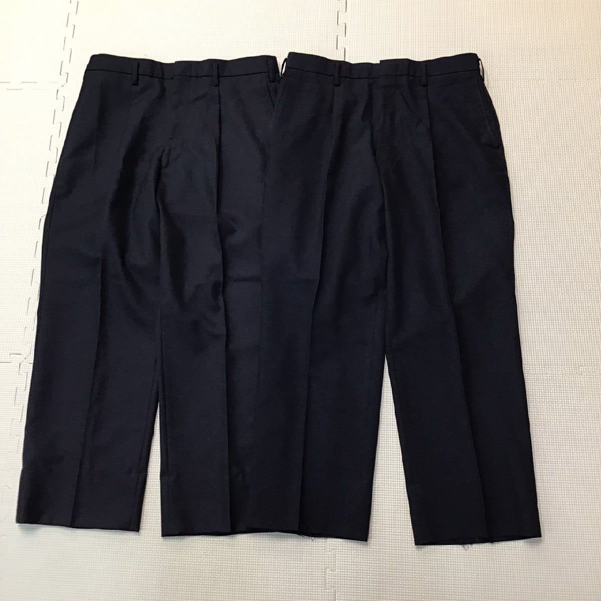 OT609-2 ( used ) Tochigi prefecture now city industry high school C rank man . school uniform 5 point set /170A/W82/. Ran / trousers / short sleeves shirt /GreenMate/ winter summer / uniform / junior high school / high school 