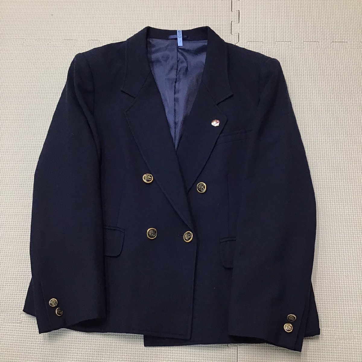 最終値下げ OT608-2 /指定品/校章付/E/ 8点セット 越谷西高校 埼玉県 () 学生服