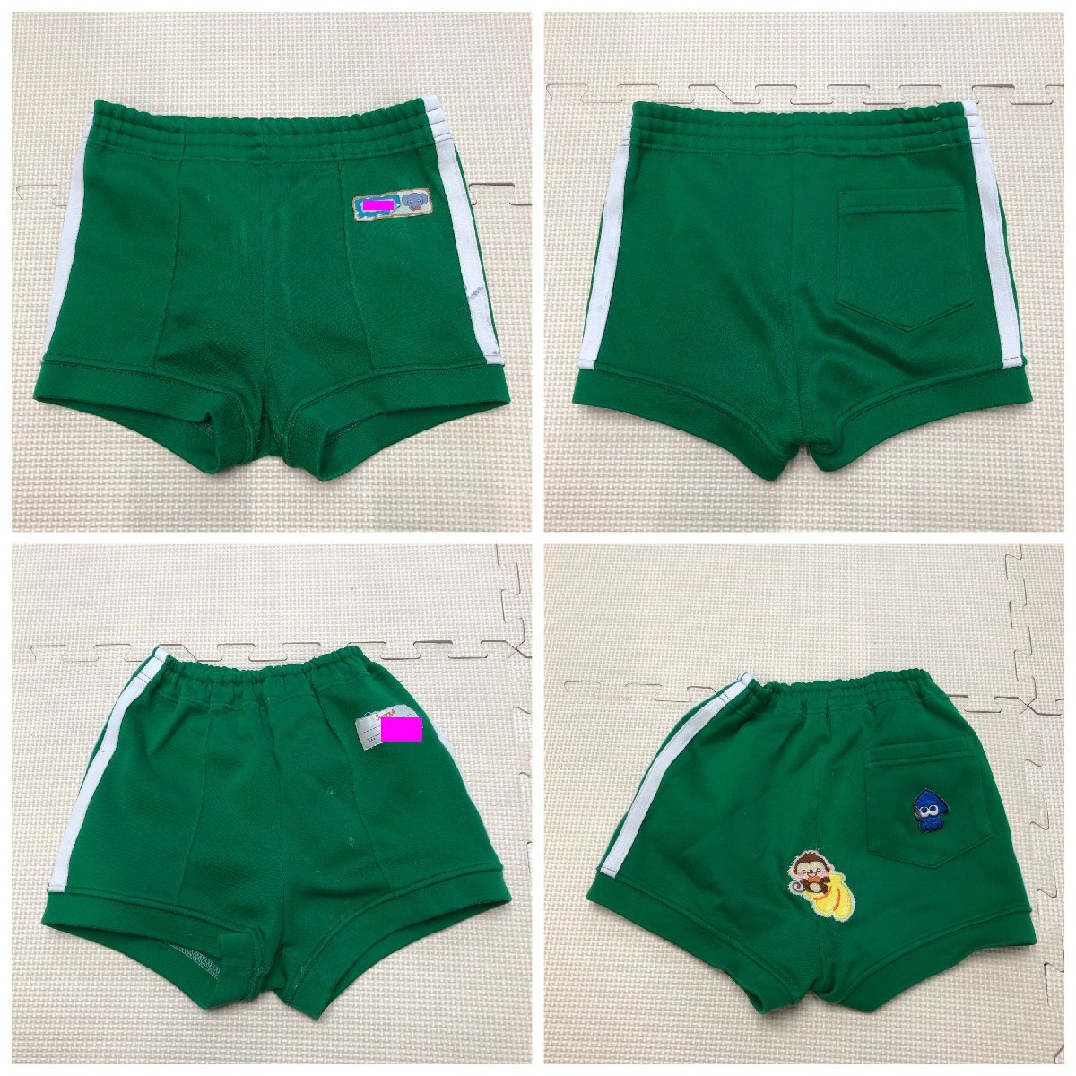 (G)MJ304 ( box )( used ) Gunma direction gym uniform 35 point set /100/110/120/ long sleeve / short sleeves / tank top / long trousers / shorts /../ children's / summarize 