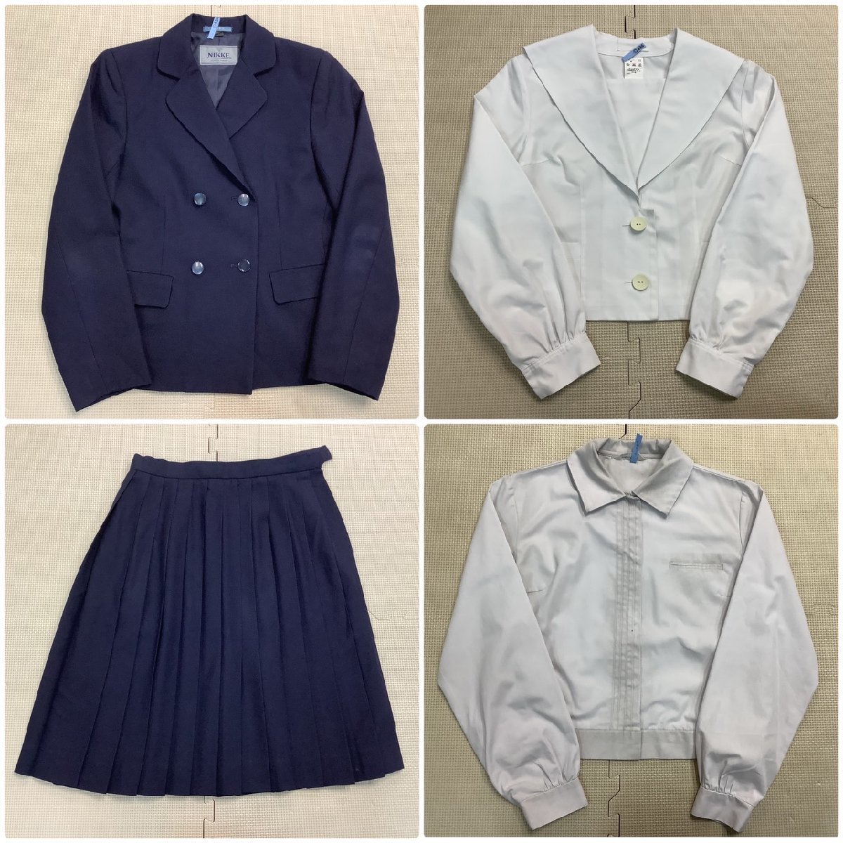 最愛 Y)I434 (中古) /指定品/M-59 4点セット 旧制服 長井高校 山形県 学生服