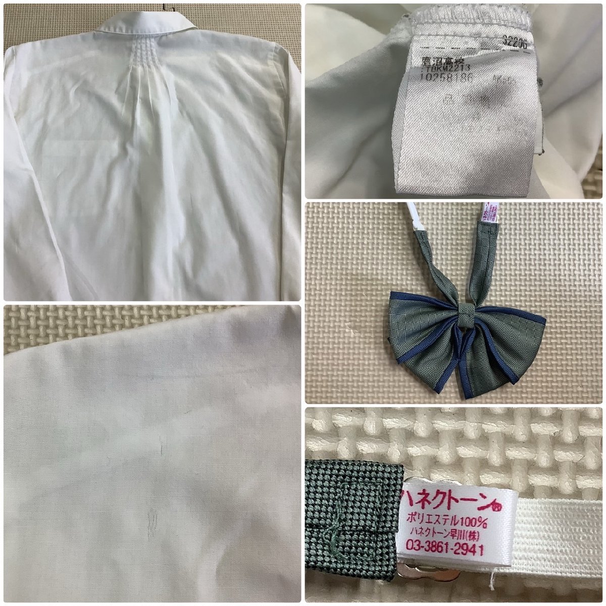 上品なブランド 福島県 I392 Y 橘高校 /標準服/M/W67/丈57/ブレザー 4点セット 学生服
