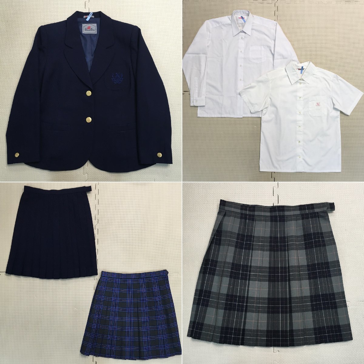 AS706(中古)神奈川県 私立 日本大学高校 6点セット /M/L/W69 AS706(中古)神奈川県 私立 日本大学高校 6点セット /M/L/W69