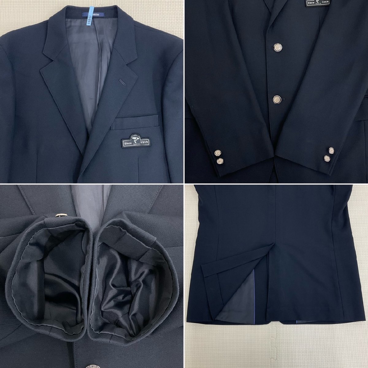 出産祝いなども豊富 UT222-3(中古) 福島県 帝京安積高校 男子学生服 9点セット /L/LL 学生服