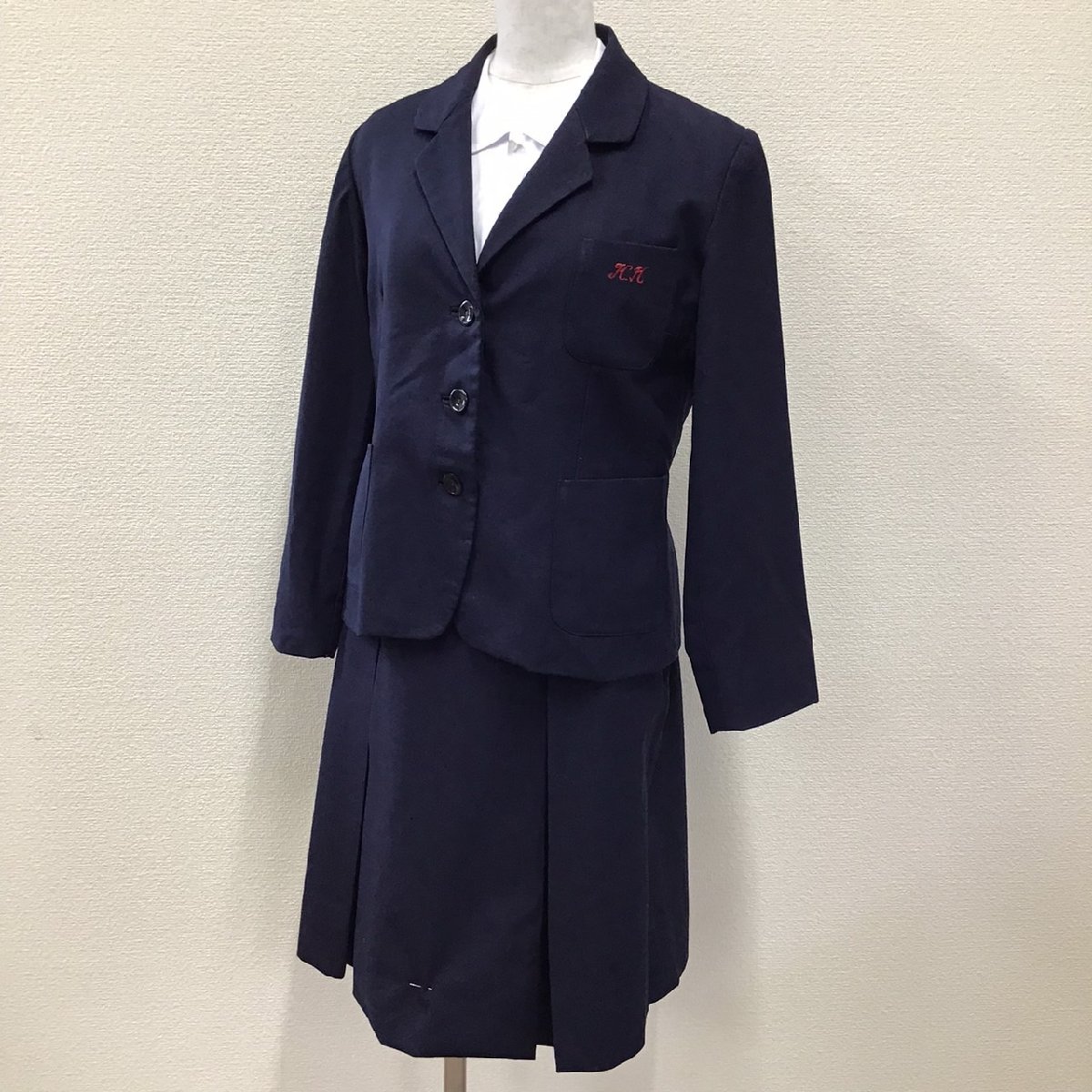 出産祝いなども豊富 兵庫県 (中古) O294 加古川西高校 /160/4 3点セット (旧制服) 学生服