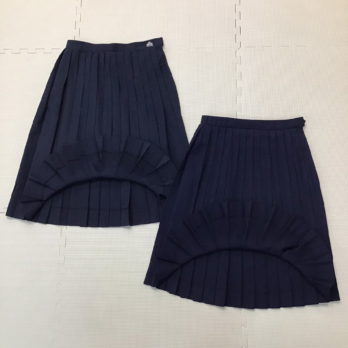 O463 (中古) 兵庫県 宝殿中学校 セーラー服 上下5点セット /L/W66/白3本/SHIMOKAWA/IZUMOYA/夏服/冬服/制服/高校/中学校/学生服/女子学生_画像8