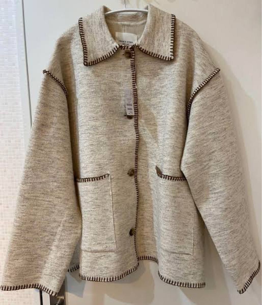 silent 紬着用 川口春奈着用 カーディガン フリークスストア silent 紬着用 川口春奈着用 カーディガン フリークスストア