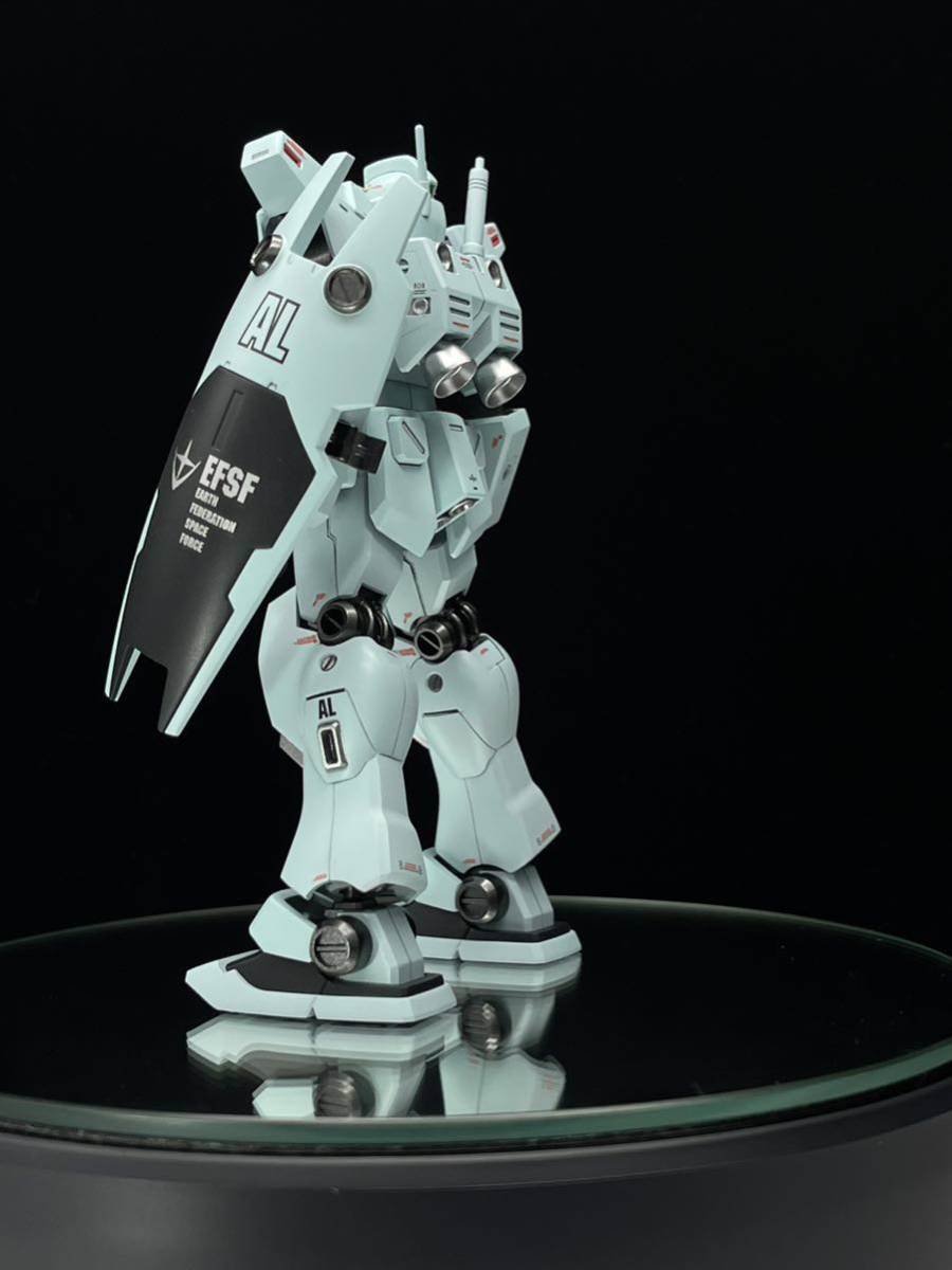 HG 1/144 ジム・カスタム 塗装済 完成品 HGUC ガンプラ 機動戦士ガンダム プラモデル 0083 スターダストメモリー_画像3