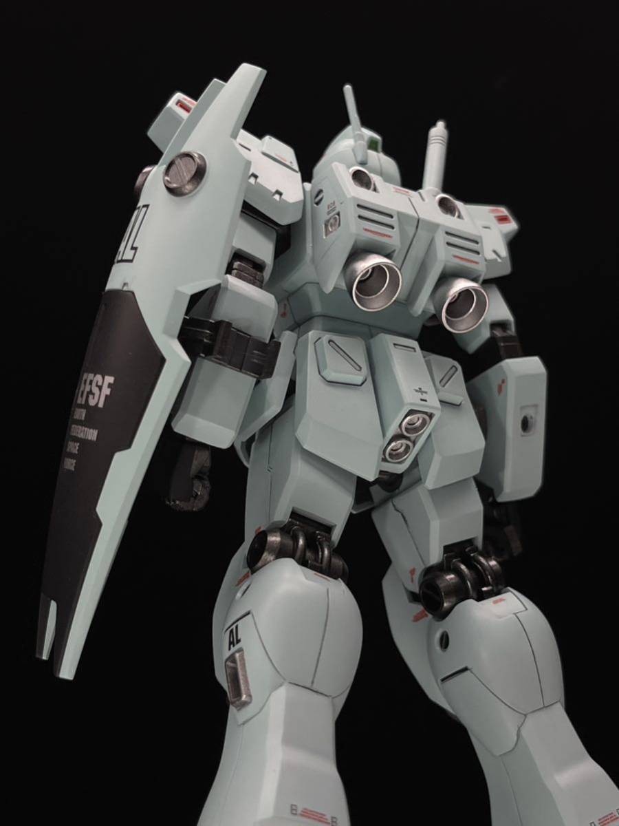 HG 1/144 ジム・カスタム 塗装済 完成品 HGUC ガンプラ 機動戦士ガンダム プラモデル 0083 スターダストメモリー_画像6