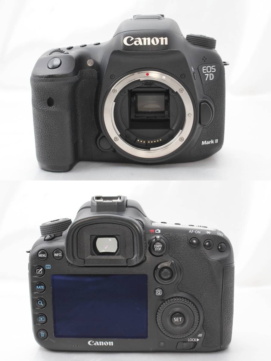 ★限定！極上美品 Canon EOS 7D MarkII マーク2 Transcend Kenko ダブルズームレンズ ★ EF28-80mm V USM EF75-300mm II_画像6