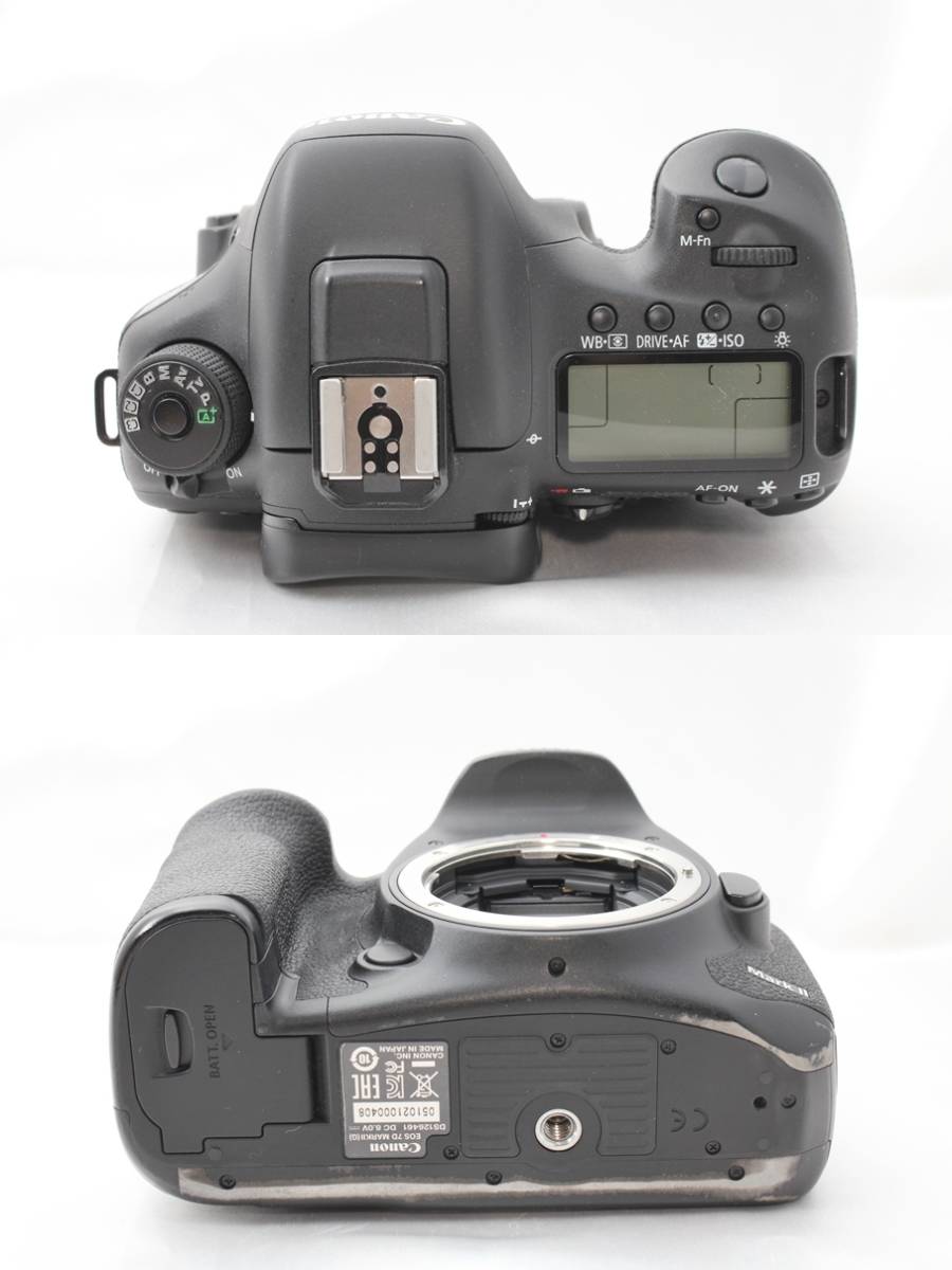 ★限定！極上美品 Canon EOS 7D MarkII マーク2 Transcend Kenko ダブルズームレンズ ★ EF28-80mm V USM EF75-300mm II_画像7