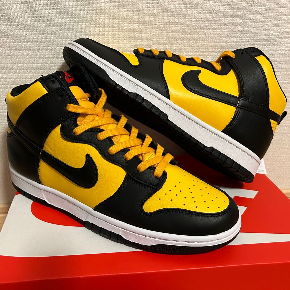 送料無料 NIKE DUNK HI ナイキ ダンク 黄 DD1399 700