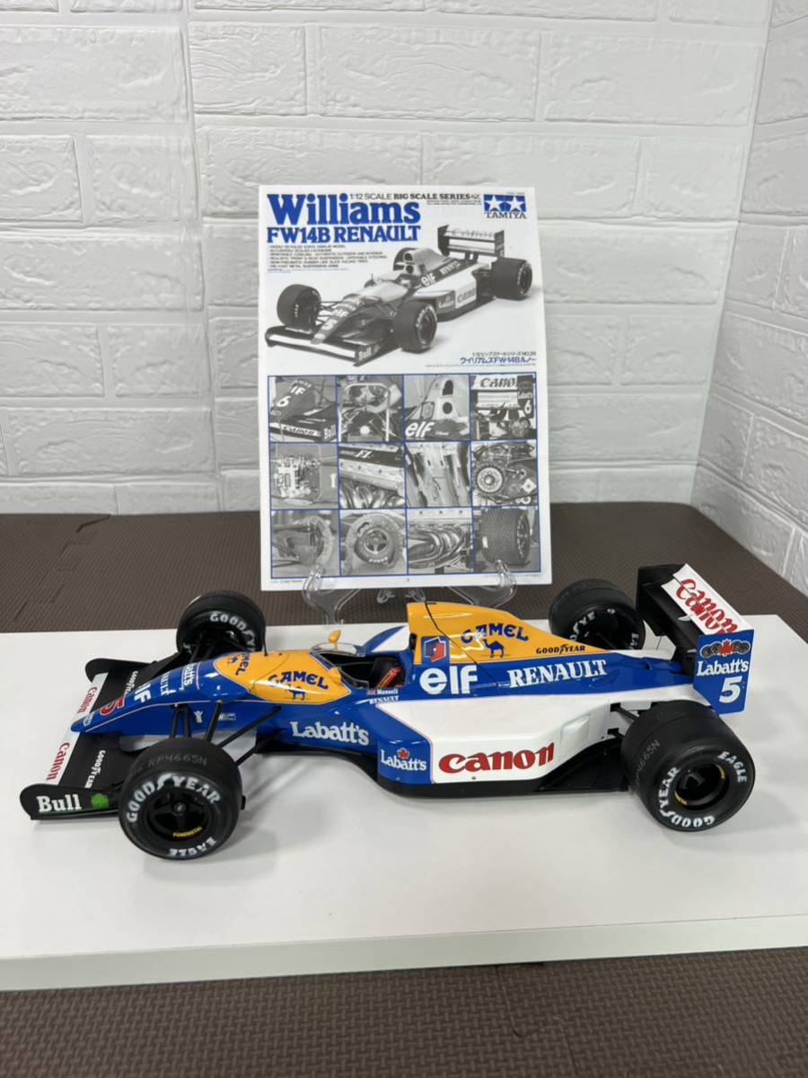 TAMIYA 1/12 ビッグスケールシリーズ NO.29 ウィリアムズ FW-14B