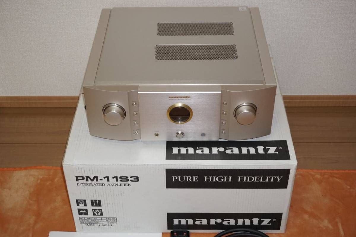  Marantz marantz pre-main amplifier PM-11S3 used beautiful goods 