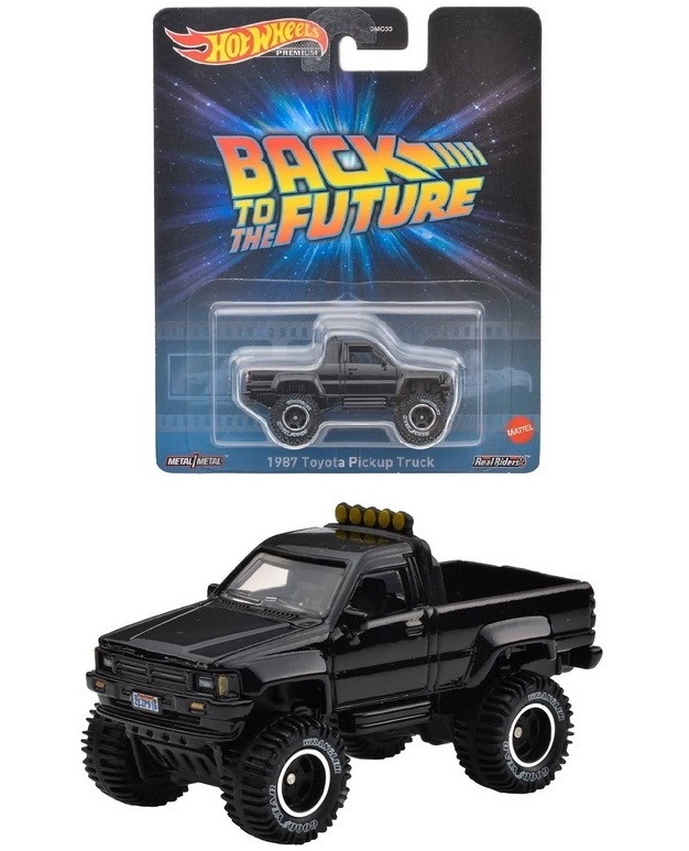 即決☆☆バック・トゥ・ザ・フューチャー 1987 トヨタ ピックアップ トラック BTTF TOYOTA PICKUP Hot Wheels 定形外発送可能☆_画像1