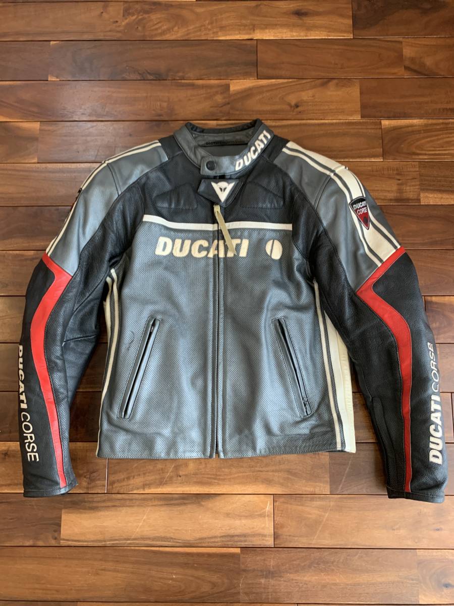 Ducati ドゥカティレザージャケットダイネーゼサイズ48 DAINESE－日本