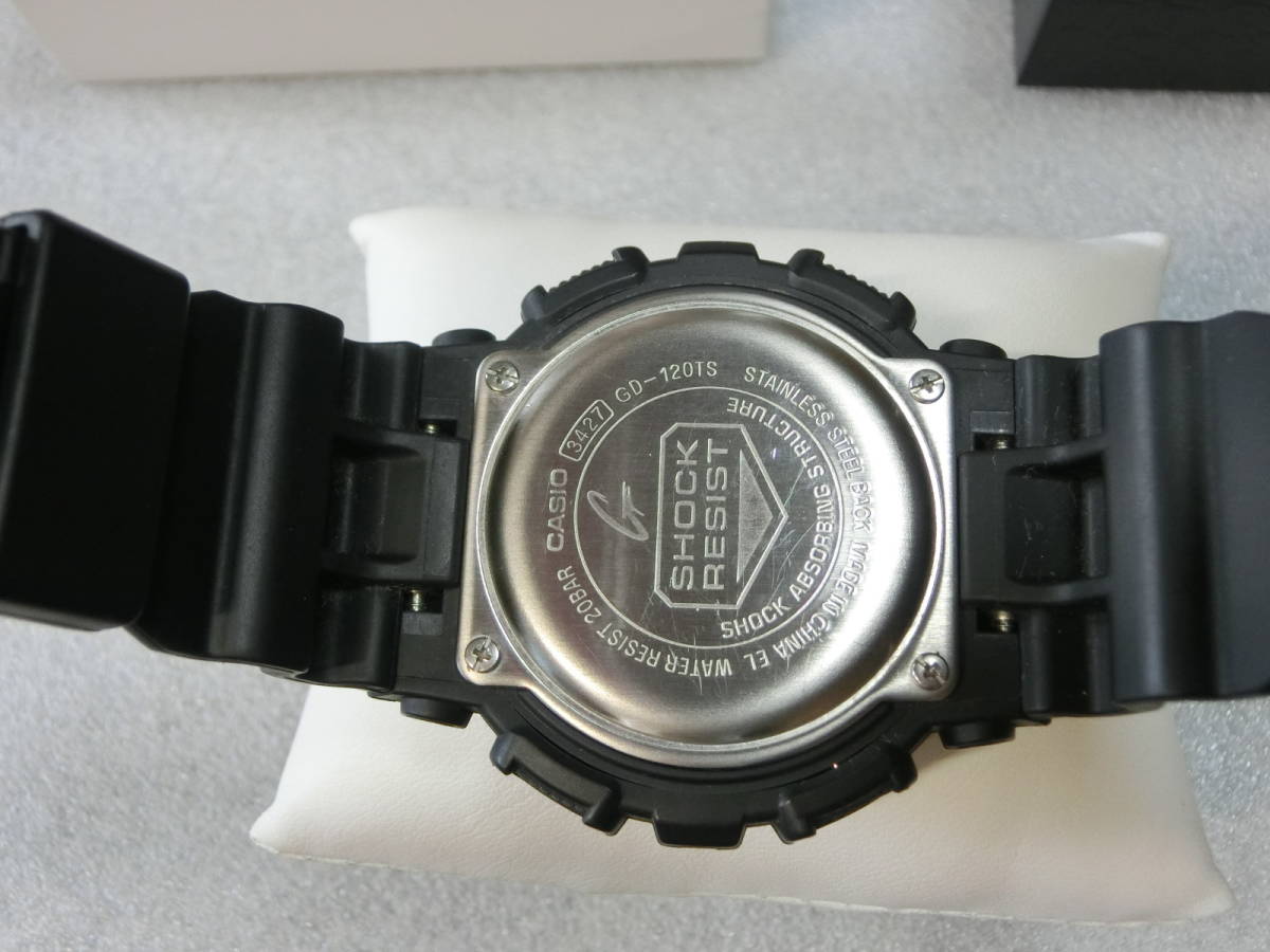 ★G-SHOCK スーパーイルミネーター (GD-120TS-1JF)の画像6