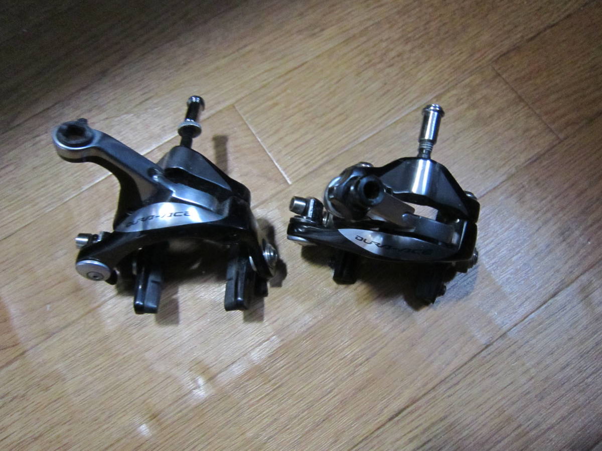 中古品　SHIMANO DURA-ACE BR-9000 F/Rセット　シマノ　デュラエース　デュアルピボット　ブレーキキャリパー前後セット_画像1