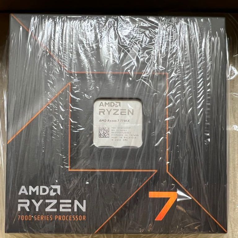 新品未開封　AMD RYZEN7 7700X