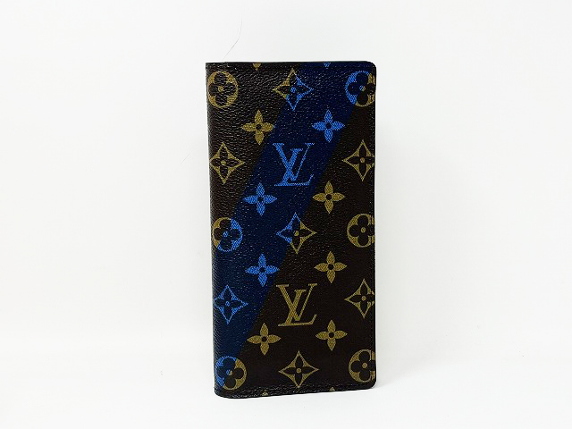 LOUIS VUITTON ポルトフォイユ ブラザ Vシグネチャー モノグラム-