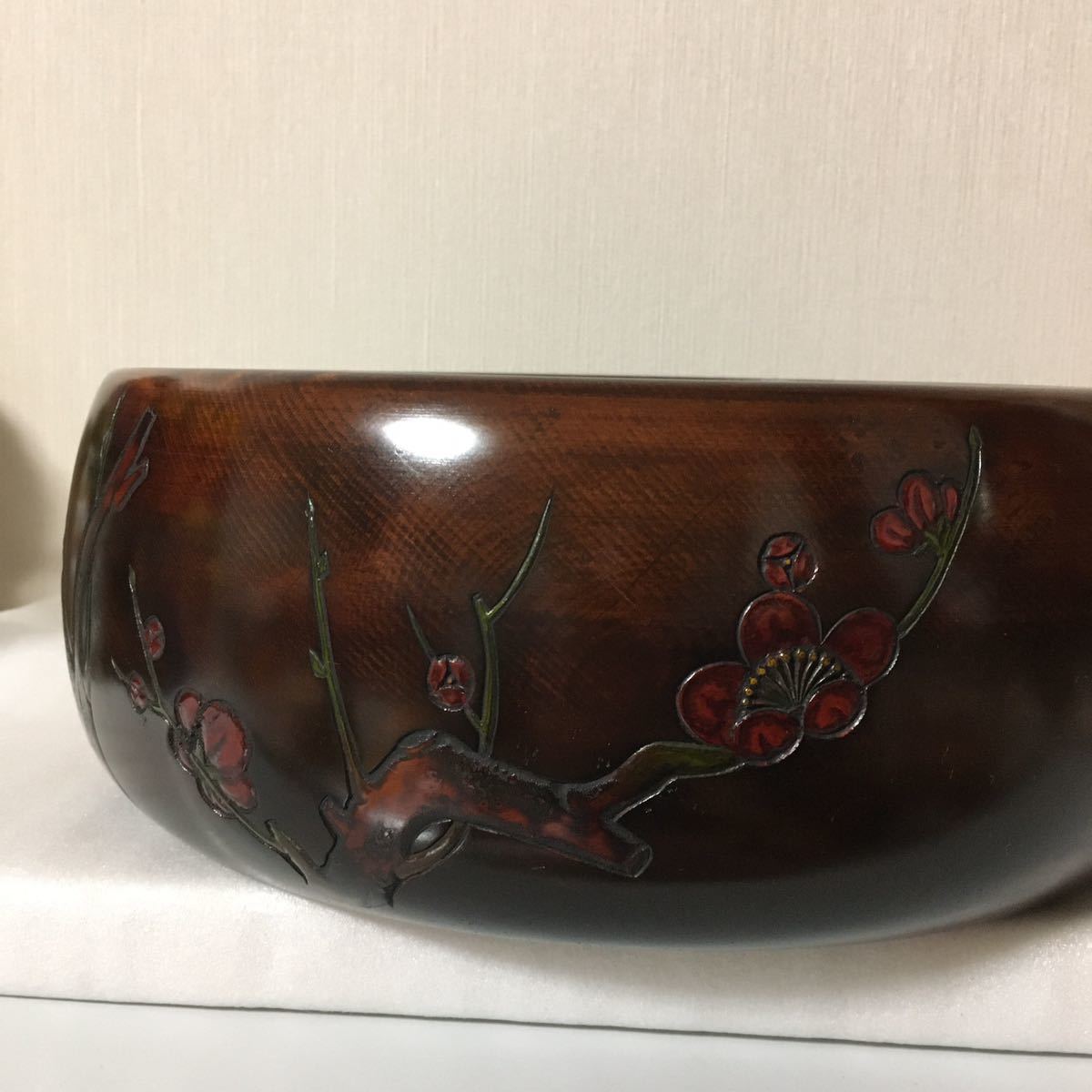 烏城彫り お茶櫃( 牡丹と蝶) アウトレットオーダー - nexflex.com.mx