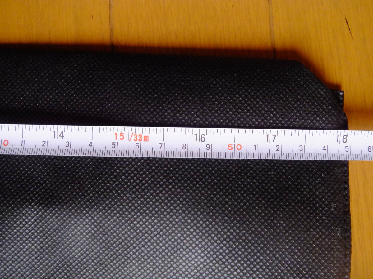  б/у Adidas чёрный нетканый материал сумка размер примерно 55×36 толщина 15 нестандартный включая доставку 