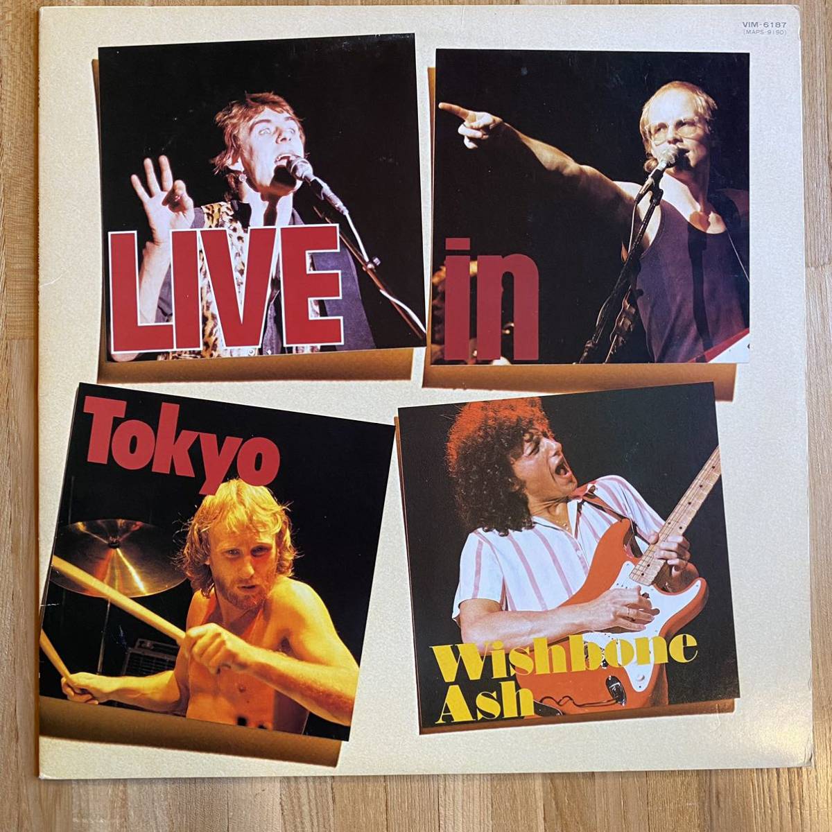 レコード ☆★ 中古 WISHBONE ASH ウィッシュボーン・アッシュ / LIVE IN TOKYO ※他１枚での出品のレコードとのみ４枚まで同梱可_画像1