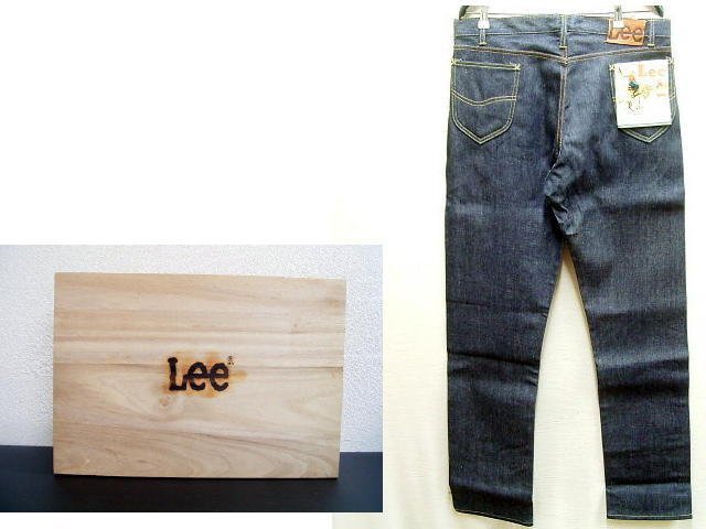 ◇即決[W36]未使用品 Lee 101Z Sweep's INTERNATIONAL 別注 1000本限定 桐箱 96年 センター赤タグ Real Vintage ビンテージ復刻■BOX