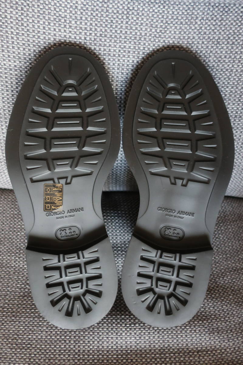 joru geo Armani (Giorgio Armani) Italy made * new goods * unused * leather shoes *UK7*US8