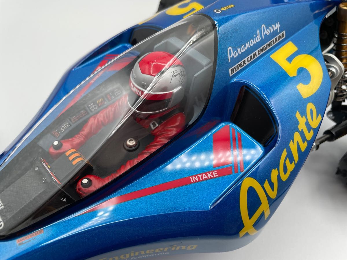 高評価なギフト 組立塗装済・新品・未走行 アバンテ ブラックスペシャル ラジコン ボディ