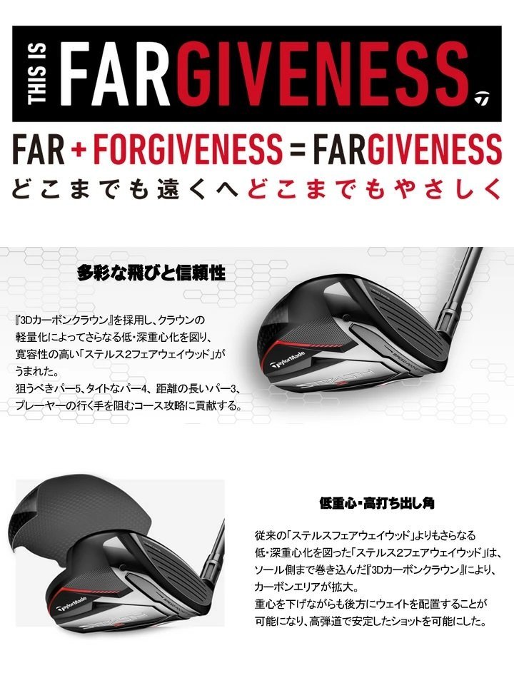 新品☆テーラーメイド☆STEALTH ステルス2 フェアウェイ☆2023☆3W 15