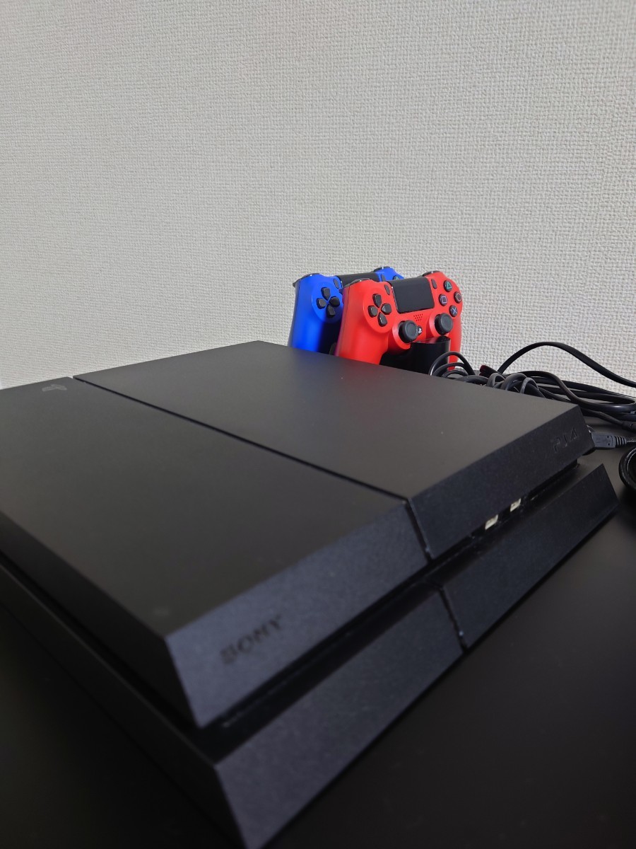 SONY PlayStation4 ジェットブラック PS4本体コントローラー等セット売り