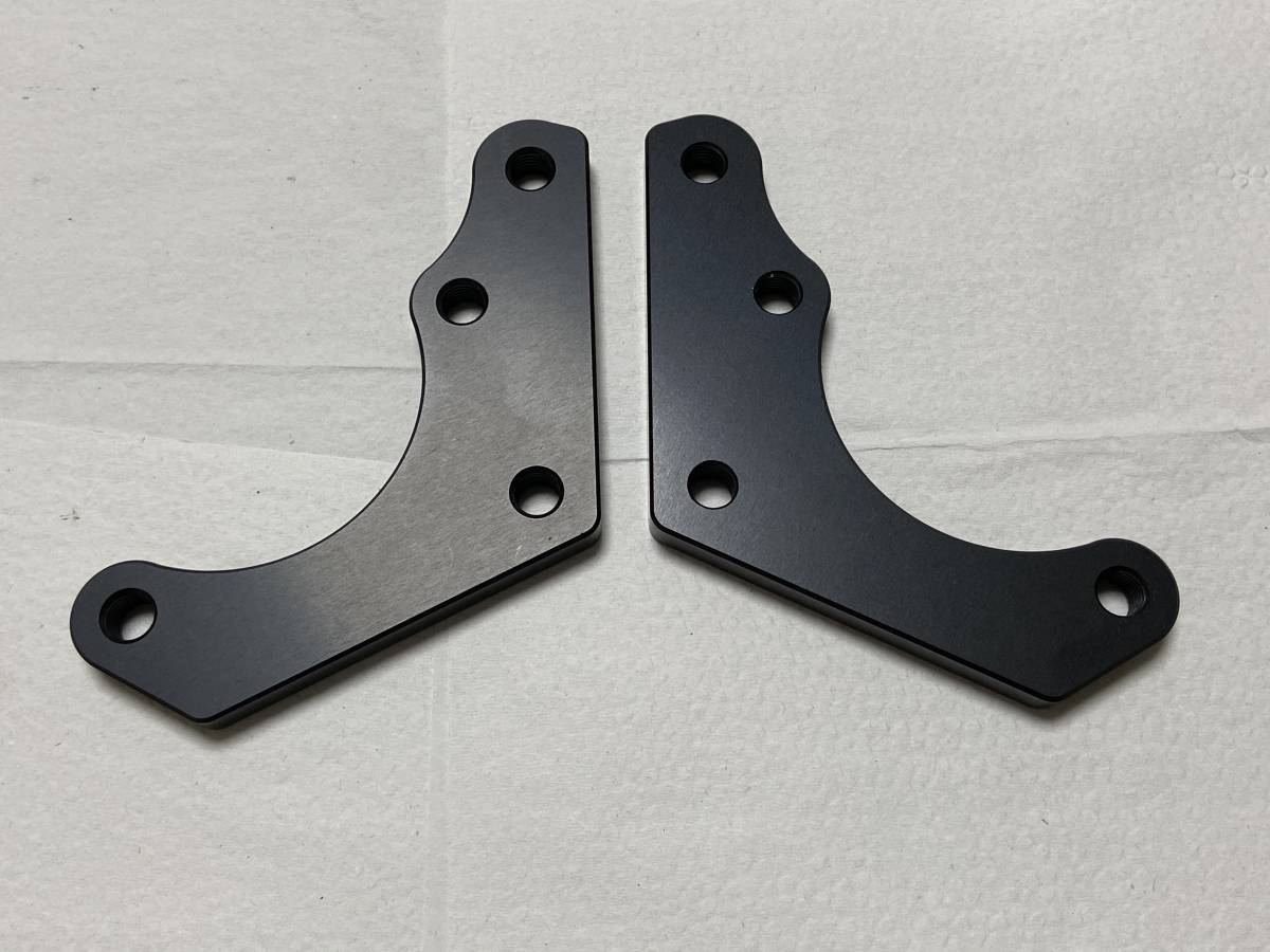 GS750E GS1000E GS55E CP2696 Brembo rugby caliper support black anodized aluminum ending GT750 disk for 2 pieces set GSX1100S