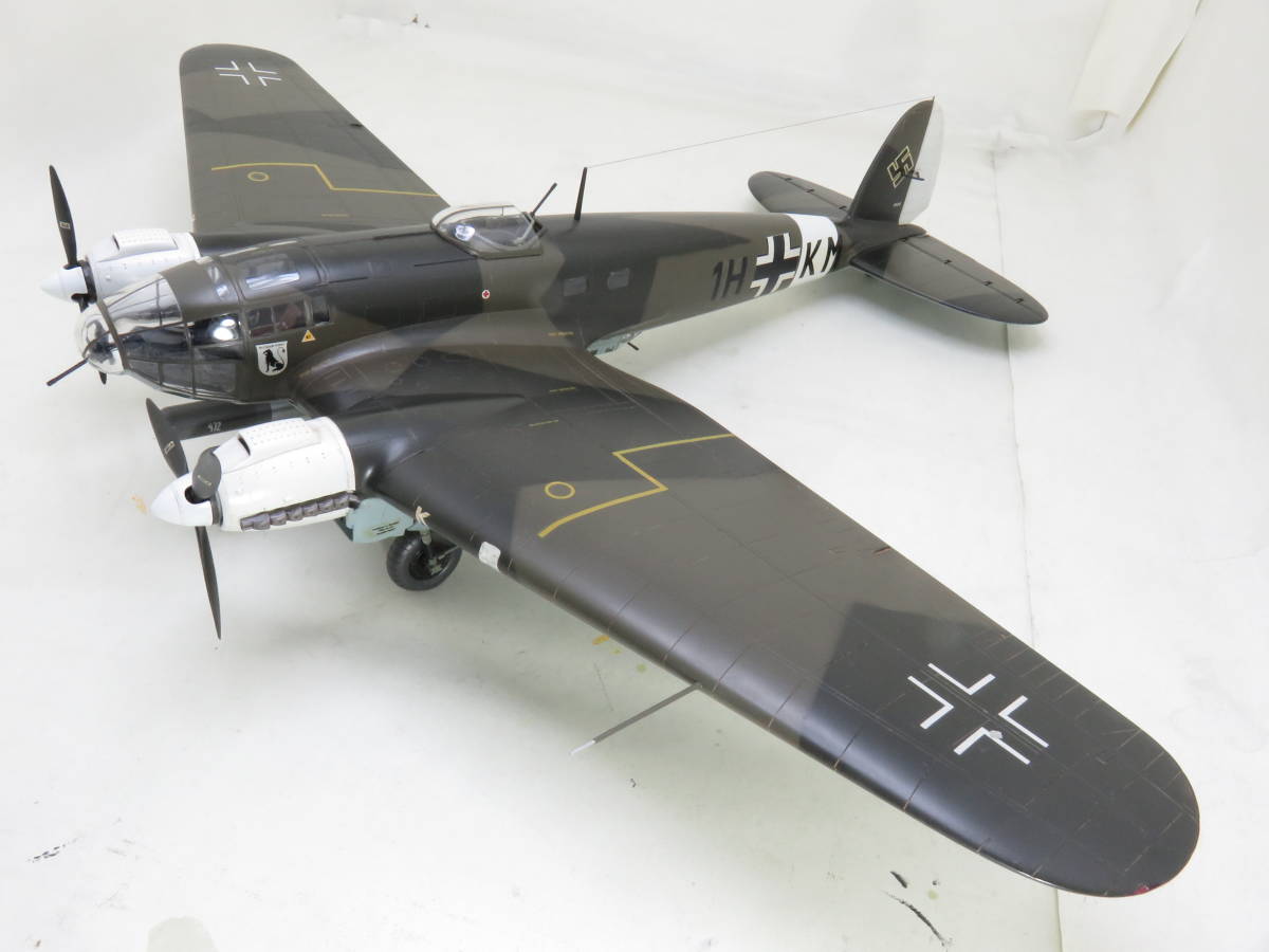 します】 ◇◇ 完成品 1/48 モノグラム ◇◇ ハインケル He111-H-6