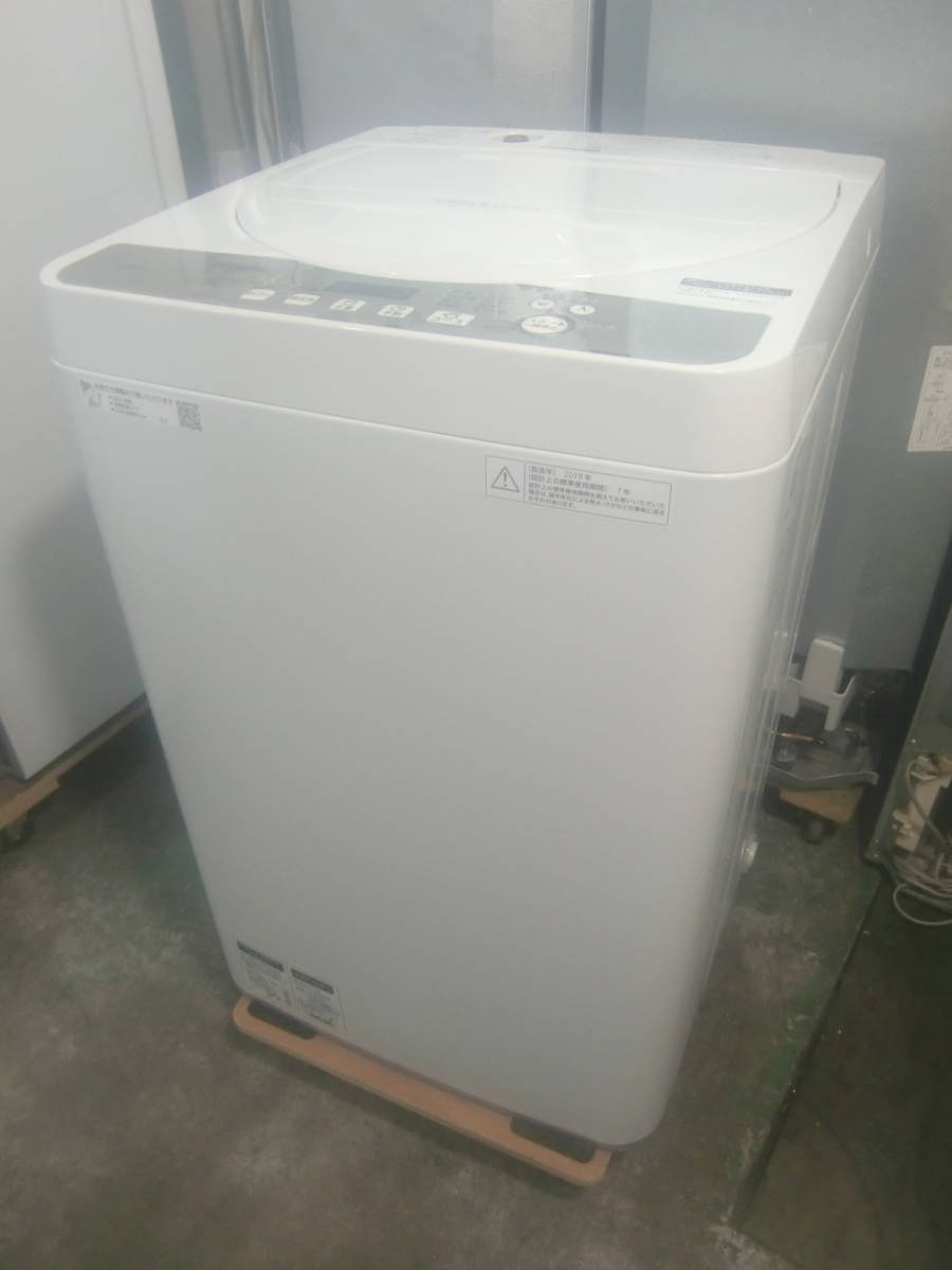 ヤフオク! - ☆◇洗濯機 5.5kg シャープ ES-GE5DJ-W 2...