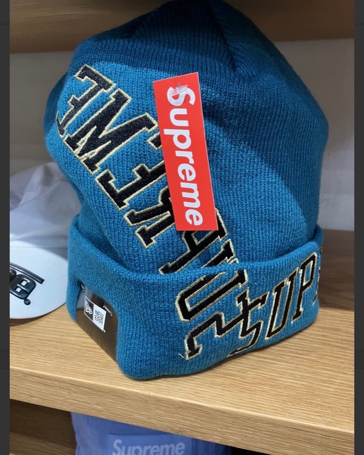 supreme 22ss Week13シュプリーム ニューエラ ニット帽 キャップ ニットキャップ