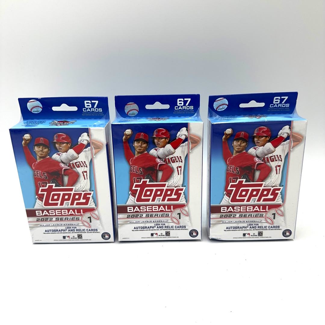 1円〜入手困難【3箱セット】topps MLB 2022 Series 1 トップスボックス 大谷翔平 カード トレカ エンゼルス サムライ