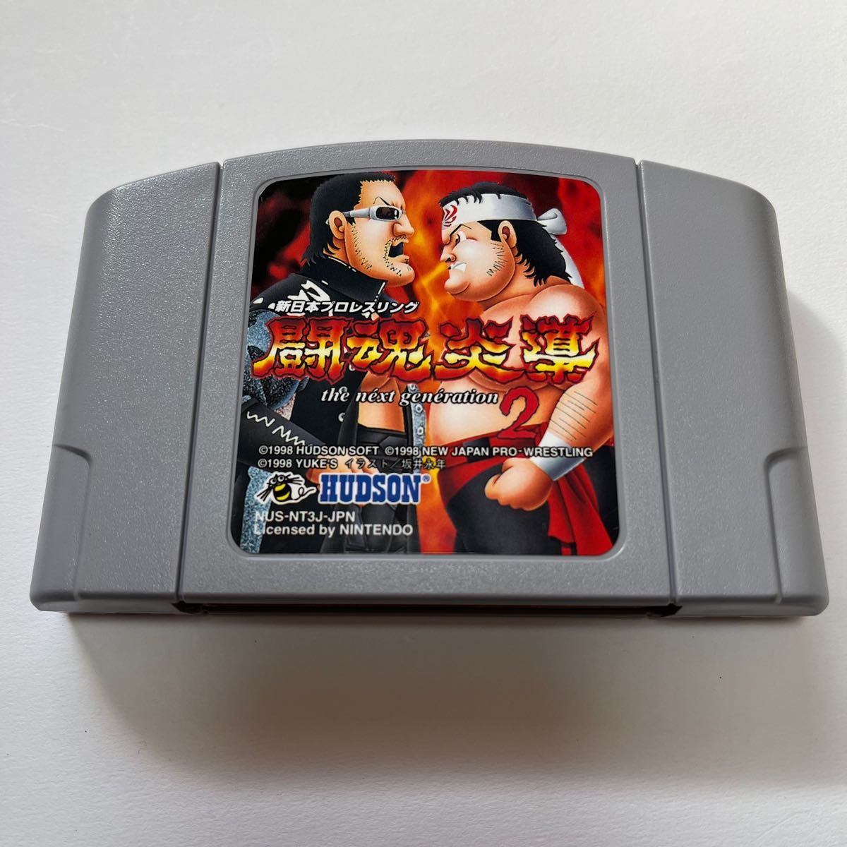 ニンテンドー64 ソフト 新日本プロレスリング 闘魂炎導2 動作