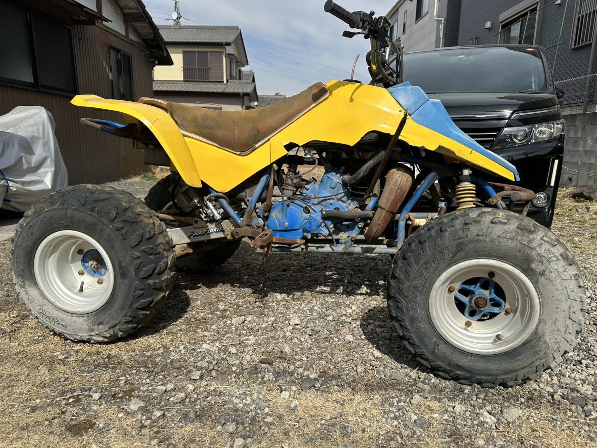 Yahoo!オークション - スズキ LT250 実働 鍵付き バギー 4輪 2 Yahoo!オークション - スズキ LT250 実働 鍵付き バギー 4輪 2