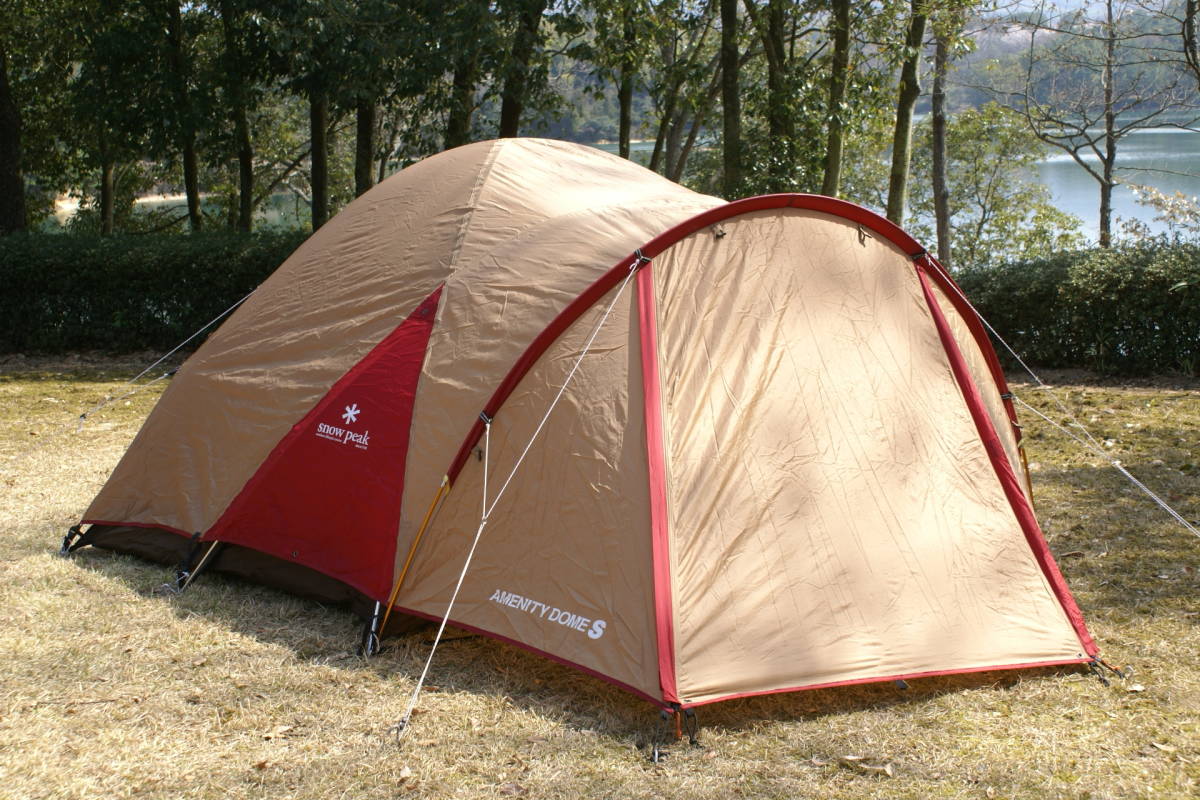 好產品！手動裝備SNOW PEAK Snow Peak Amenity Dome S SDE-002 Tent Amenity Dome S.    原文:良品！ 取説あり SNOW PEAK スノーピーク アメニティドームS SDE-002 テント アメニティードームS