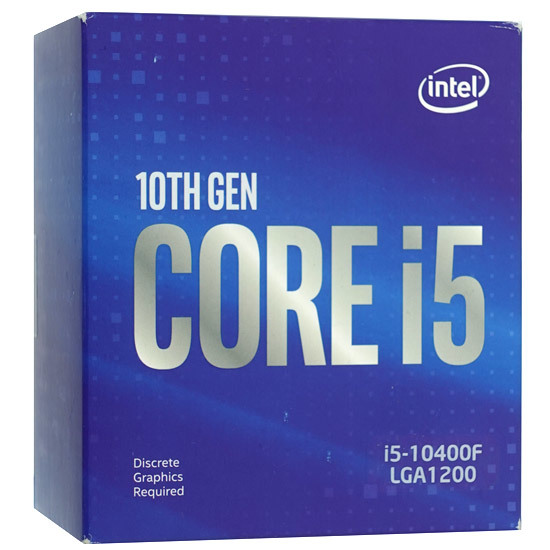 Core i5 10400F 2.9GHz 12M LGA1200 65W SRH79