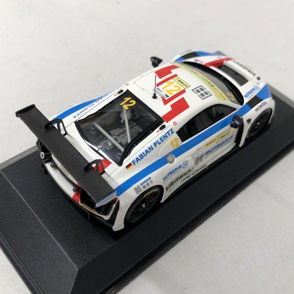 【中古】1/43 ポールズ・モデルアート アウディ R8 LMS `HCB-RUTRONIC-RACING` #12 PLENTZ マカオ GTカップ FIA GT ワールドカ_画像6