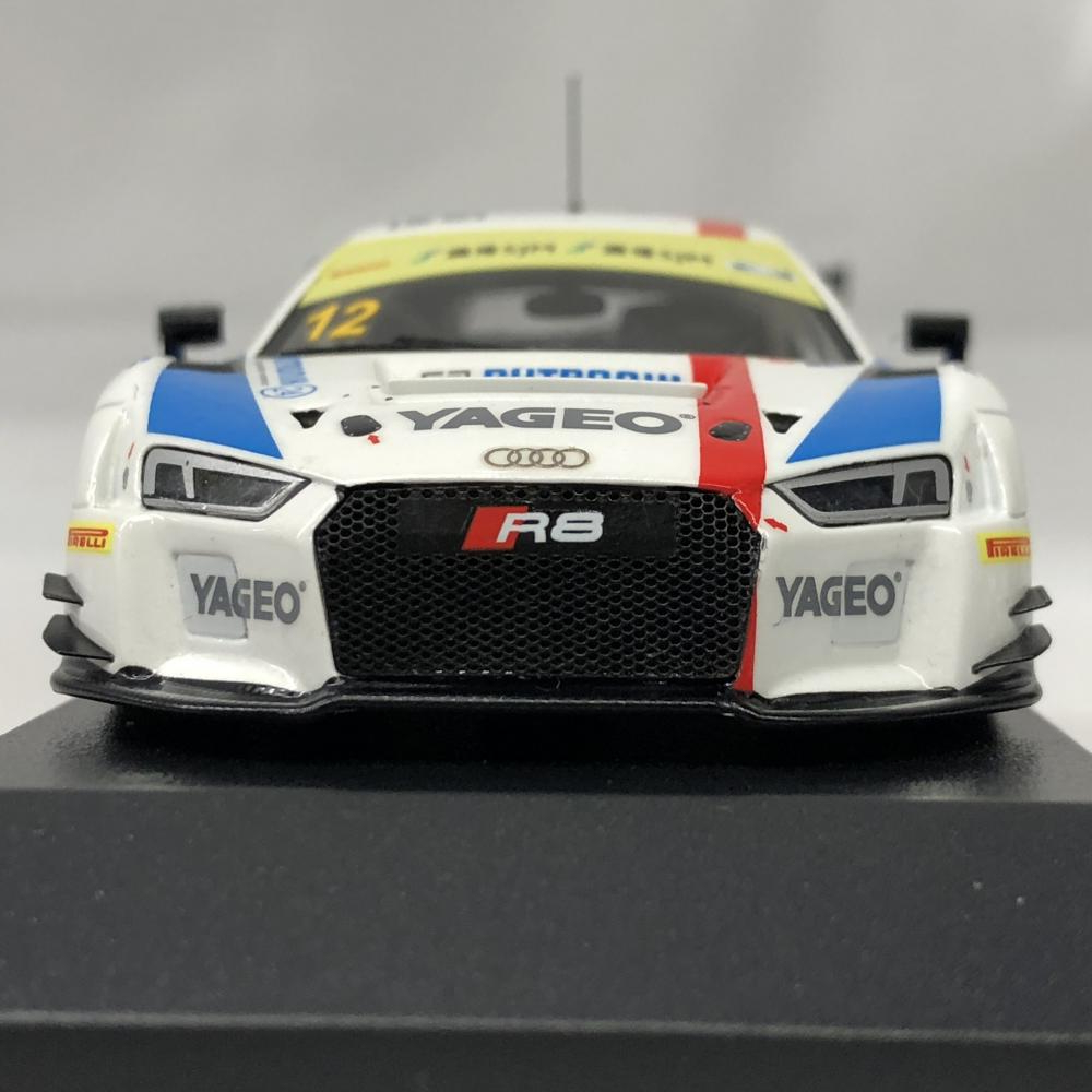 【中古】1/43 ポールズ・モデルアート アウディ R8 LMS `HCB-RUTRONIC-RACING` #12 PLENTZ マカオ GTカップ FIA GT ワールドカ_画像7