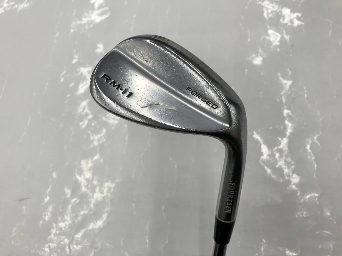 ウェッジ　フォーティーン　RM-11 ニッケルクロム　52度　flex:WEDGE　ダイナミックゴールド　メンズ右　即決価格_画像1