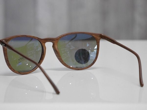 【新品】DANG SHADES FENTON サングラス 偏光レンズ Wood Matte/Green Polarized 正規品 vidg00358の画像5