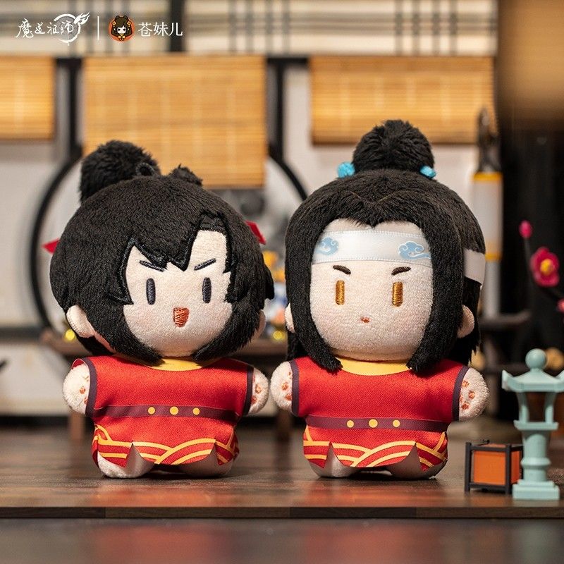 魔道祖師 10cm 鮮衣蘭馥 ぬいぐるみ 忘羨セット