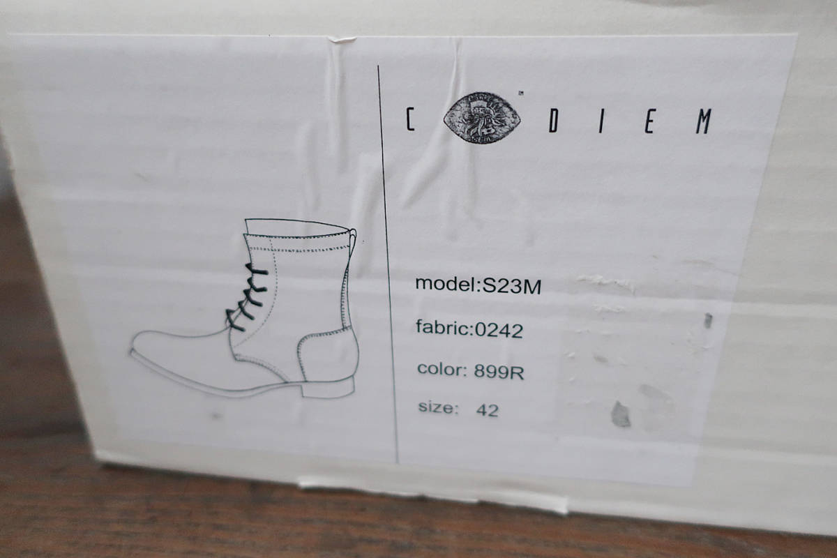 C-DIEM CARPE DIEM カルペディエム デストロイレザー レース C-DIEM CARPE DIEM カルペディエム デストロイレザー レース